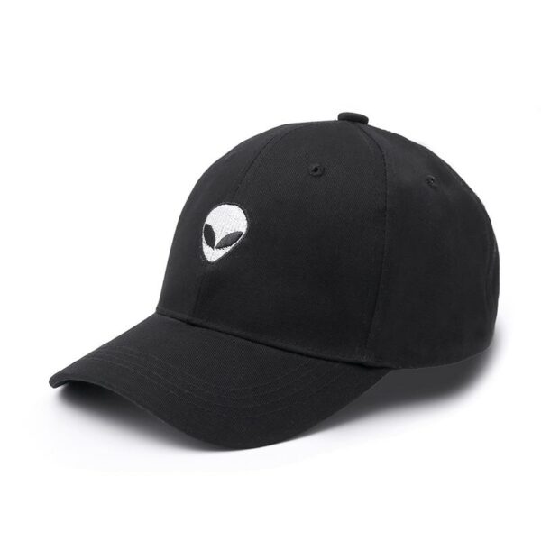 Dad Hats Dad Caps WhiteAlien Dadhat Schwarz