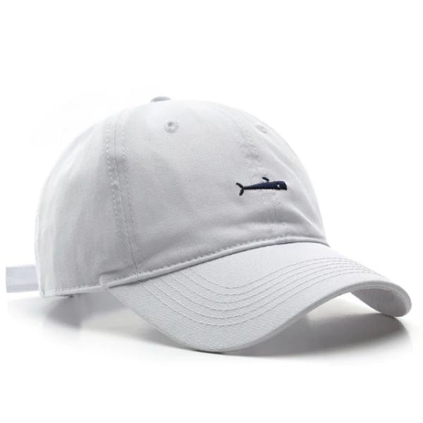 Dad Hats Shark Dadhat White