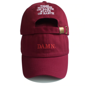 Dad Hats Dad Caps DAMN Dadhat Red